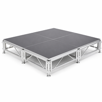 Podium de scène en aluminium, scène de concert, plateforme de scène extérieure pour événements, mariage