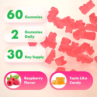 Gummies de L-méthylfolate de qualité supérieure, directement de l'usine, avec méthylfolate et L-méthylfolate pour la santé cérébrale