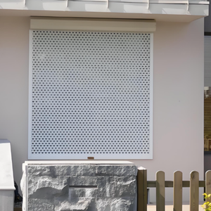 Sistema <span class=keywords><strong>de</strong></span> Persiana Enrollable Automática para Hospital, Resistente al Viento, con Protección Solar y Aislamiento Térmico con Rejillas - Product Image 5