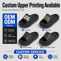 Sandalias de Plataforma EVA con Logotipo Personalizado, OEM ODM, Suela Gruesa, Punta Abierta, para Mujer, Venta al Por Mayor