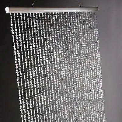 Hanging iridescen acrylic bead curtain for wedding event party supply decoration