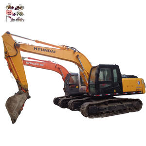Hyundai-excavadora de orugas 215-7, Original, Hyundai 215, 20ton, en Shanghai - Product Image 1