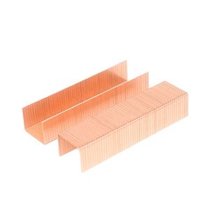 Clous de scellement pour cartons plaqués cuivre 2416 2420 2432, utilisation manuelle et machine pour l'emballage - Product Image 1