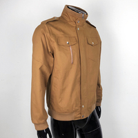 Veste de travail robuste kaki pour homme |   Vêtements de travail industriels durables, coupe-vent, multi-poches, pour la construction et la réparation automobile