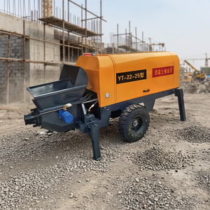 <span class=keywords><strong>Pompe</strong></span> à béton diesel portable JINLIN, <span class=keywords><strong>mini</strong></span>, avec accessoire mélangeur, 15 m/h, portée verticale 30-70 m, portée horizontale 60-120 m - Product Image 1