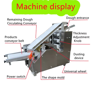 Industrial Arabic Food Grade Stainless Steel Motor Multifunctional Customizable Power <b>Bread</b> <b>Making</b> <b>Machine</b> Paratha Tortilla - Product Image 3