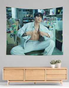Tessuto Decorativo da Parete KPOP Bangtan Boys <span class=keywords><strong>JUNGKOOK</strong></span> 2026 JK per Camera da Letto - Product Image 6
