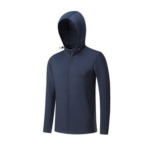 Chaqueta con capucha ligera con protección UV para hombre de alta calidad, abrigo de piel transpirable de secado rápido para actividades de verano - Product Image 6