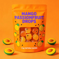 Sachet refermable en Mylar mat de qualité alimentaire avec logo personnalisé, 3,5 g, anti-odeur, pour bonbons, gommes et chips de pommes de terre