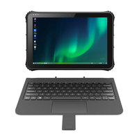 1D/2D/NFC collection de données ip65 étanche full HD 10 points écran tactile pc tablette robuste 12 pouces avec clavier