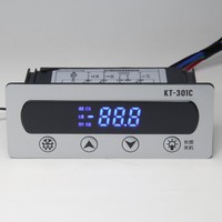 Thermostat numérique pour réfrigérateur KT-301C, contrôle 3 charges, panneau blanc