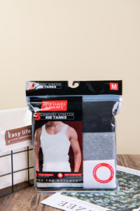 Bán Nóng Bán Buôn Giá Rẻ Của Nam Giới Đan Sườn Không Tay Tank Top Tập Thể Dục Dây Kéo Túi 3 Hoặc 4 Piece Gói Tùy Chỉnh Men Tank Top Singlet - Product Image 5