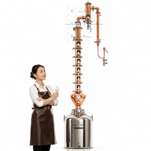 Ace Single-Layer 50L Stainless Steel Distillation Fermentation Equipment <b>Pump</b> for Beverage <b>Wine</b> Production Customizable Size - Product Image 6