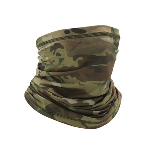 Ice Silk Neck Warmer Camouflage Outdoor Cycling Face Mask Sun Protection Veil WB-M Men Adult - Product Image 3