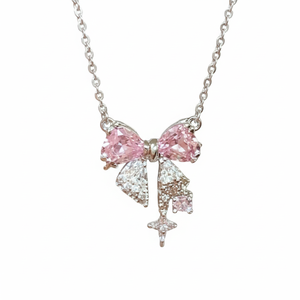 Tending stile coreano elegante in acciaio inox e acrilico catena collane moda ciondoli e ciondoli vendita calda all'ingrosso - Product Image 1