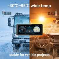 Écran LCD Barre Allongée 15 pouces 1920x720 IPS 1000 nits, Température de fonctionnement étendue de -30 à 85°C pour IHM Industriel avec LVDS 60 broches