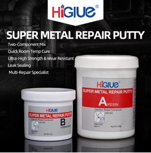 Réparation rapide, adhésif HiGlue 500g, époxy pour réparer le <span class=keywords><strong>bois</strong></span>, mastic métallique en 2 parties, 44143 pour la réparation des fissures dans le plastique, le verre, la céramique, l'évier - Product Image 4