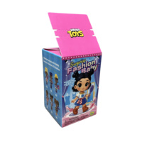 Boîte à surprise en carton blanc de taille personnalisée avec logo, boîte pour peluche, boîte à déchirer, boîte en papier d'emballage avec impression couleur
