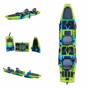 <span class=keywords><strong>Kayak</strong></span> <span class=keywords><strong>de</strong></span> Pêche Modulaire Vicking Détachable à Pédales pour <span class=keywords><strong>2</strong></span> ou 3 Personnes, en Plastique Rigide, 14 PIEDS, <span class=keywords><strong>2</strong></span> ou 3 Sections - Product Image 4