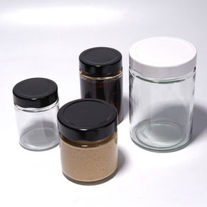 New Design Cylinder <strong>Bird</strong> <strong>Nest</strong> Bottle Glass Jam Jar Food Storage Preserve Honey Glass Jar - Product Image 2