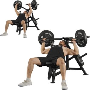 CZFIT Equipo de Gimnasio Multifuncional para el Hogar, Máquina Comercial de Press de Pecho, Banco Plano para Levantamiento de Pesas - Product Image 1