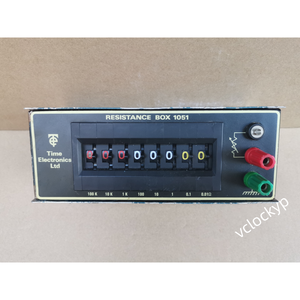 TIME <b>ELECTRONICS</b> 1051 Resistance 8 Decade Box CEC-0001351 <b>Used</b> - Product Image 2