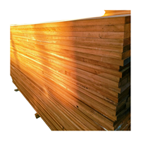 Usine directe peuplier naturel thermo traité planche de bois massif peuplier carbonisé pour la décoration de meubles numéro de modèle personnalisé