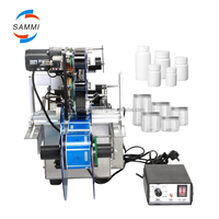 Machine d'étiquetage de bouteilles rondes semi-automatique certifiée CE MT-50D avec imprimante de date