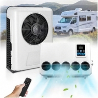 Climatiseur 12V à refroidissement rapide et faible bruit, 9600 BTU, climatiseur split pour camping-car, caravane, fourgonnette, remorque, excavatrice, bus