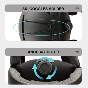 <span class=keywords><strong>Casque</strong></span> de <span class=keywords><strong>snowboard</strong></span> et de ski certifié CE avec logo personnalisé visière pour hommes et femmes sécurité en plein air pour enfant équipement de sport d'hiver bon marché - Product Image 5