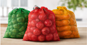 Sac d'emballage en maille agricole en PP haute résistance et durable, thermoscellable, pour les oignons et les agrumes - Product Image 5