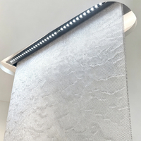 Fontaine d'eau moderne en acier inoxydable pour hôtel Baishui, rideau d'eau numérique à fibres optiques, personnalisable avec divers effets d'eau