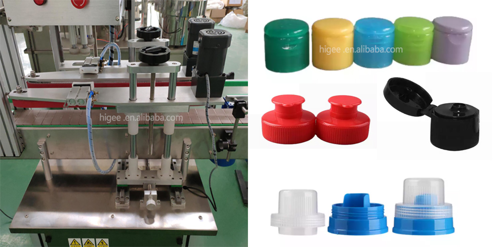 Plastic jar capping machine for shampoo dishwasher liquid soap laundry detergent capping machine