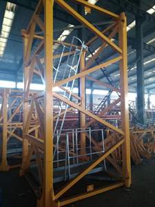 <span class=keywords><strong>Grue</strong></span> à tour à section de mât 120HC/132HC/154HC/256HC/290HC, acier Q235B/Q345B, capacité de levage 630KN.m, hauteur maximale 140m - Product Image 3