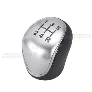 Pommeau de levier de vitesse en cuir 1798600 pour Ford C-MaxFocus Mk2 Mk3Grand C-Max Galaxy Kuga Transit Connect Custom S-Max - Product Image 3