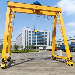 เครนโครงเหล็กยี่ห้อ MINGDAO ยางแท้ ผลิตในมณฑลซานตง รับน้ำหนักได้สูงสุด 80 ตัน - Product Image 1