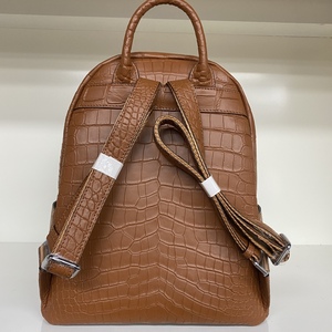 Crocodile <b>leather</b> <b>backpack</b> Designer luxury red bag Women's designer crocodile Red designer <b>backpack</b> - Product Image 5