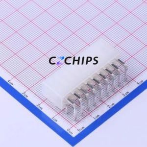 C4201WR-F-2x9P Wire-to-Board Pin Header Bent Lead Through Hole,P=4.2mm Connector 2x9P 4.2mm Right Angle Insert 18P - Product Image 2