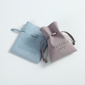 Bolsitas Elegantes para Móviles de 7*8cm para Niñas, Hermosas Bolsas de Microfibra de Gamuza Personalizadas con Cordón, Bolsas de Seda para Guardar Aretes, Collares y Anillos - Product Image 6
