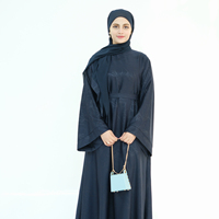 Loriya Abaya Fabricant Robes Modestes Vêtements Ethniques Robes Longues Abaya Fermée Avec Hijab Abaya Femmes Robe Musulmane
