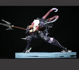 Venta al por mayor 30CM <span class=keywords><strong>Anime</strong></span> 1 pieza <span class=keywords><strong>Charlotte</strong></span> Katakuri espada estatua modelo PVC acción grandes figuras de juguete - Product Image 5