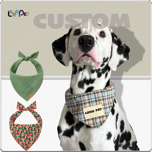 وشاح للكلاب بتصميم مخصص وفاخر قابل للتعديل مع نمط مطبوع بالتسامي، هدية مثالية لأعياد الميلاد أو العطلات مثل الكريسماس أو الهالوين - Product Image 1