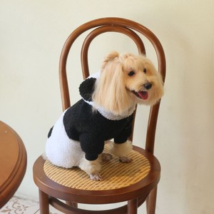 Calzoncillos Tipo Bóxer de Lana de Cordero Little Panda, Blancos, con Lindo Estampado de Animales, Ropa de Invierno y Otoño para Perros y Gatos Pequeños y Medianos - Product Image 3