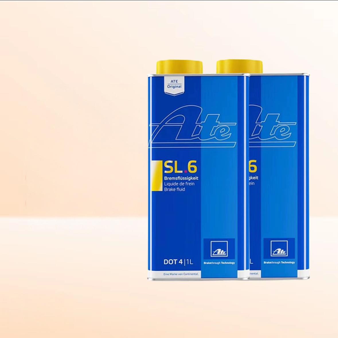 ATE High Performance DOT4 Brake Fluid 1L, Ultra High Boiling Point for ABS/ESP Systems Brake Parts Image 2