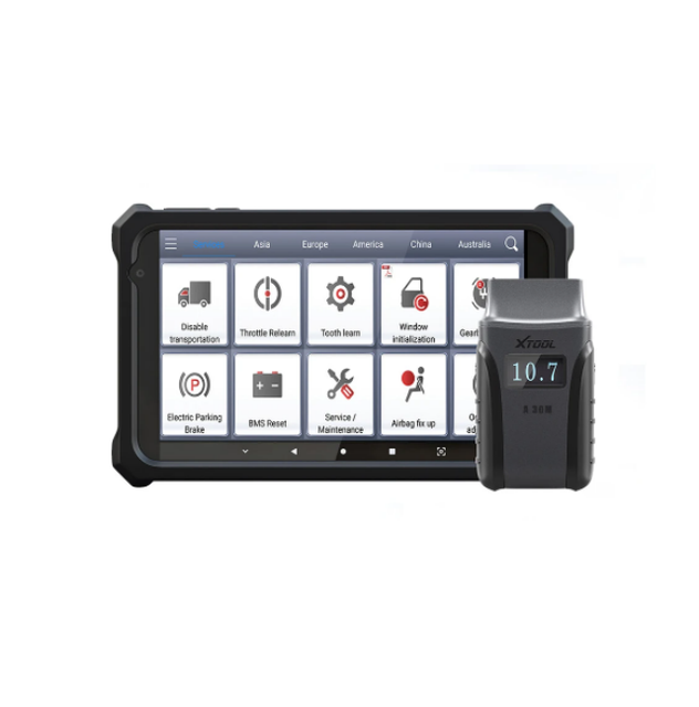 XTOOL A30M OBD2 Scanner With Tablet Pad Full System Auto Diagnostic Tool With 21 Kinds of Special Functions EPB DPF Reset