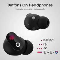 Audífonos Inalámbricos con Cancelación de Ruido Studio Buds del Fabricante, Compatibles con Apple y Android, Micrófono Incorporado, Resistentes al Sudor IPX5