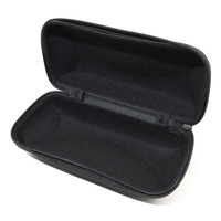 Boîte d'emballage pour lunettes de sport en EVA rigide, étui de rangement pour lunettes avec fermeture éclair, étanche, résistant aux rayures