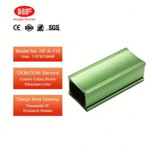Powder Coated <b>Metal</b> 6063 Aluminum Alloy Control <b>Box</b> Casings CNC Precision Covers Security Equipment IP54 Sturdy Protection - Product Image 1
