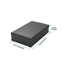 Boîtier en aluminium pour usinage CNC Boîtier électronique Boîte de jonction Boîtier PCB