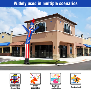 Chủ đề cờ người đàn ông Ống sóng <span class=keywords><strong>wacky</strong></span> bơm hơi, hoàn hảo cho các bữa tiệc, lễ hội, đồ khiêu vũ, vũ công trên không (không bao gồm quạt gió) - Product Image 5